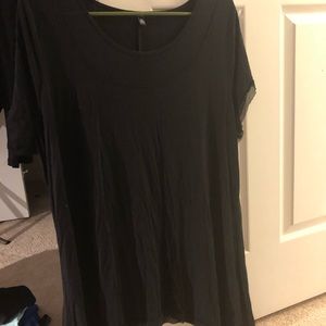 Black Cable & Gauge T-shirt 1X